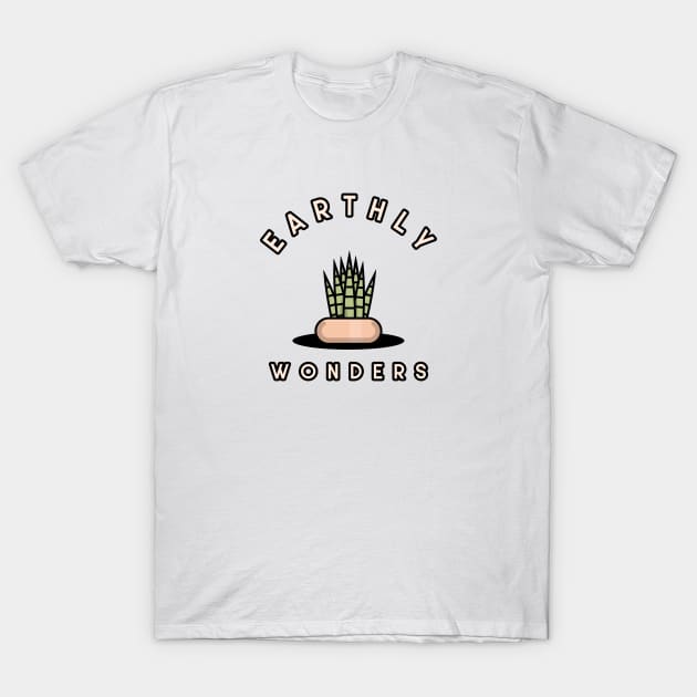 Earthly Wonders Gardening T-Shirt by Print Horizon